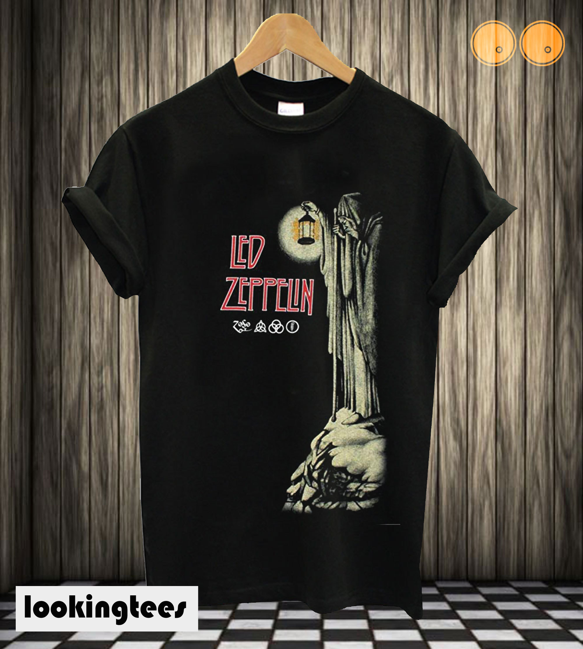 Led Zeppelin Stairway To Heaven Hermit T Shirt